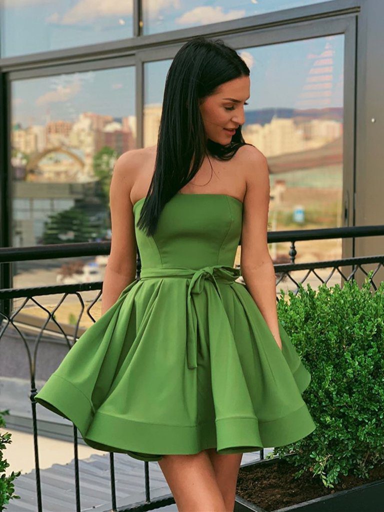 Cute_Strapless_Green_Short_Prom_Dresses_Homecoming_Dresses_Strapless_Green_Formal_Graduation_Evening_Dresses_1024x1024