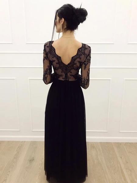 A_Line_Long_Sleeves_V_Neck_Lace_Black_Prom_Dresses_with_Split_V_Neck_Long_Sleeves_Black_Lace_Formal_Dresses_Black_Lace_Evening_Dresses2_grande