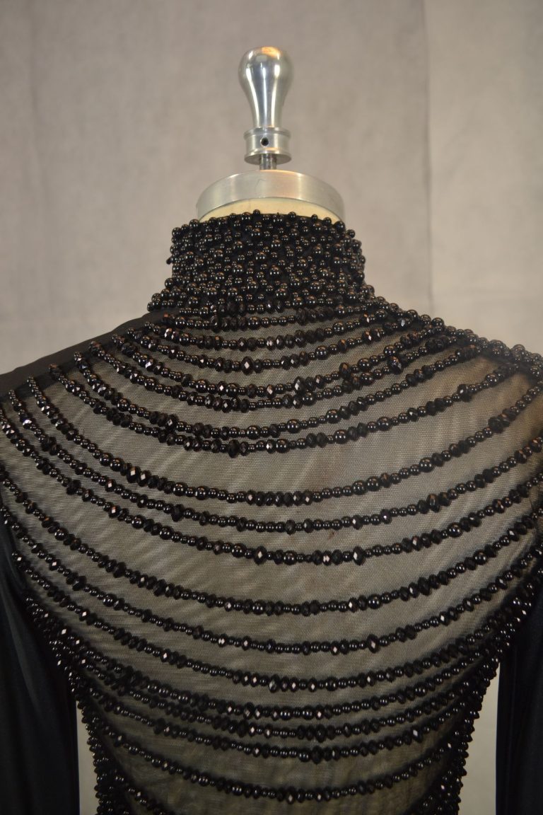 Women's Luxurious Beaded Embroidered Lace Fish Tail Evening Dress main image 0