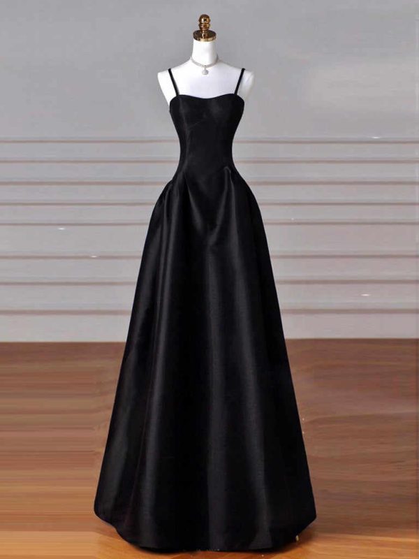 anabella lace up maxi dress Anabella Black Lace Up Maxi Dress – DVL Shop main image 1